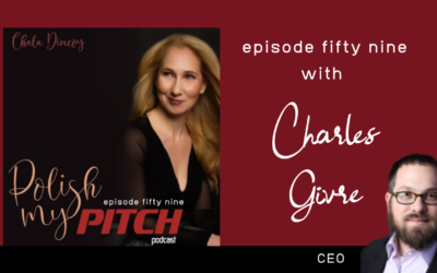 Polish My Pitch Podcast episode fifty nine with Charles Givre