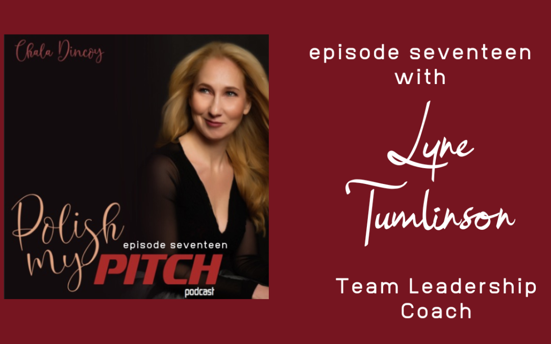 Polish My Pitch Podcast episode seventeen with Lyne Tumlinson