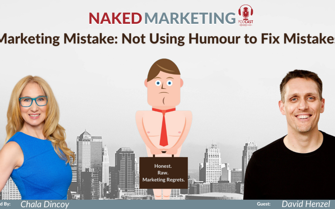 Marketing Mistake 3: Not Using Humour to Fix Mistakes